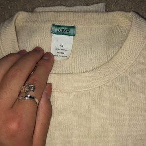 Cashmere J. Crew sweater